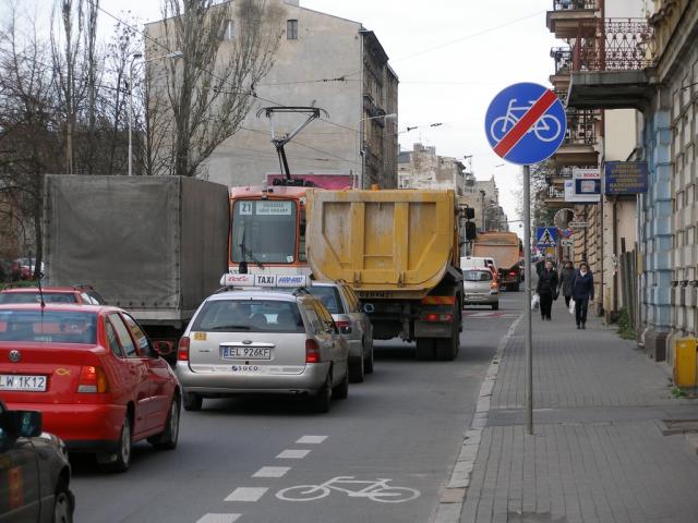 Korek na Kilińskiego Korek na Kilińskiego